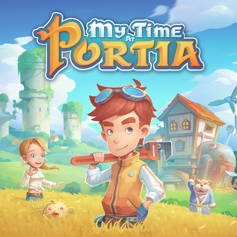 My Time at Portia box art for Playstation 4